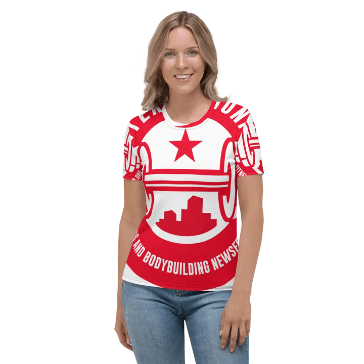 IFBNewsfeed.Org's All-Over Print Women's Crew Neck T-Shirt product image (2)