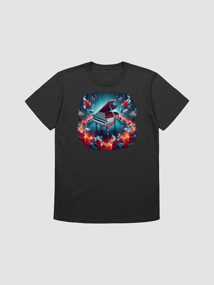 Elegant Piano Serenade - Unisex Piano T-Shirt #23 product image (1)