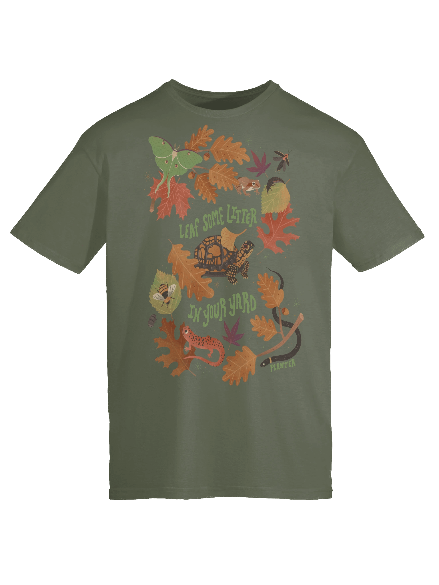 Leaf Some Litter T-shirt product image (17)