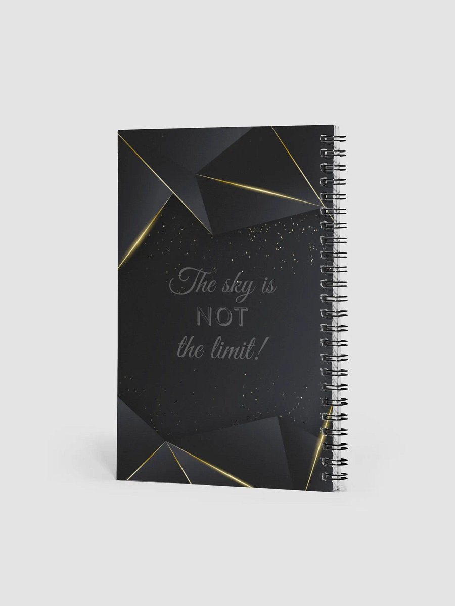 Spiral Notebook w. Inspirational / motivational quote product image (3)
