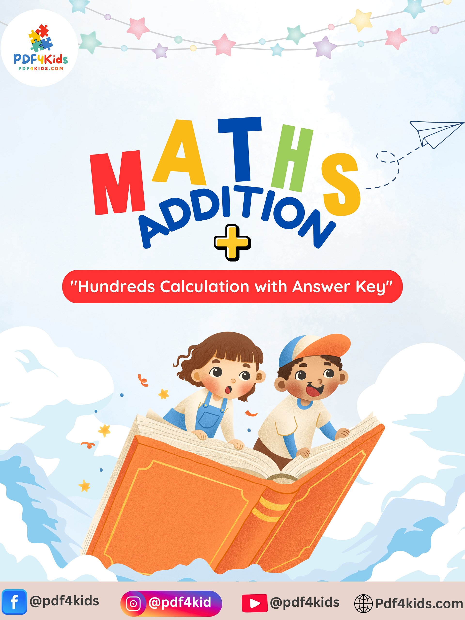 "Hundreds Calculation with Answer Key" (131 Pages) product image (1)