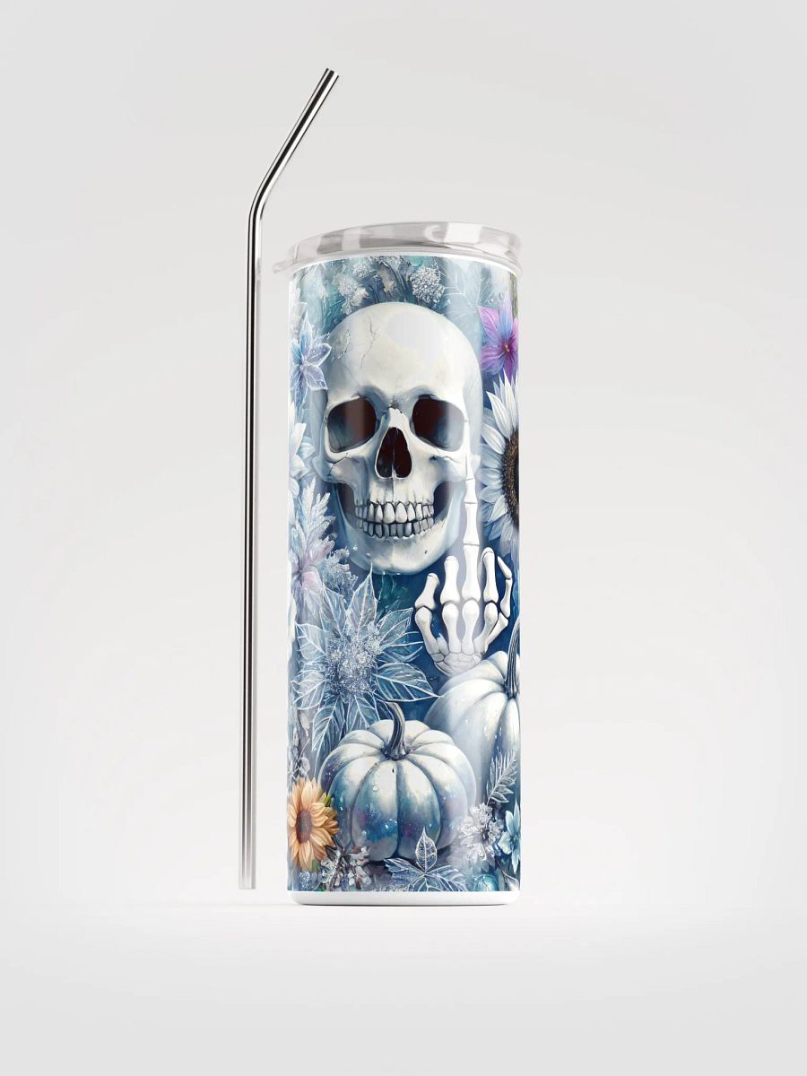 Ethereal Skull Garden Stainless Steel Tumbler product image (1)
