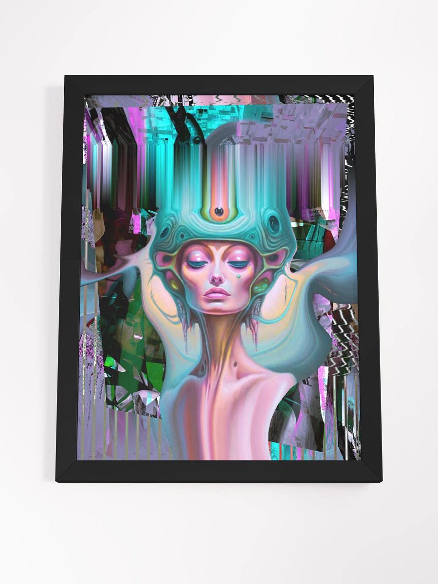 Melting in Mauve // Framed Art product image (4)