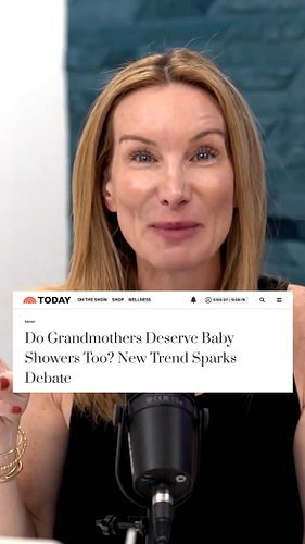 @chelseaclinton’s reaction to ‘grandmother showers’ sums up our feelings perfectly.