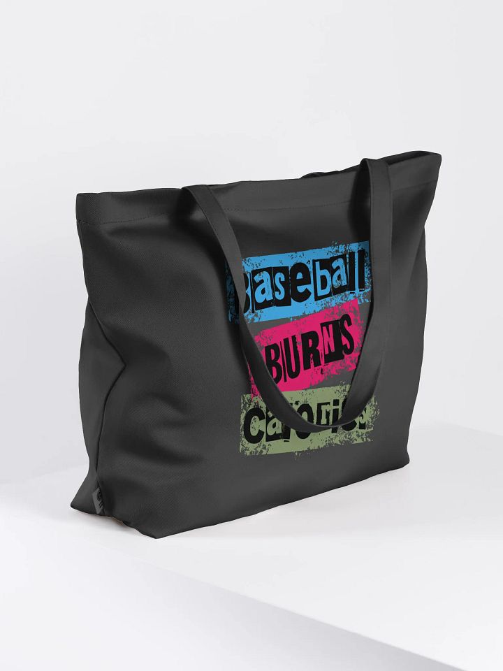 Baseball Burns Calories Artistic Tote Bag product image (1)