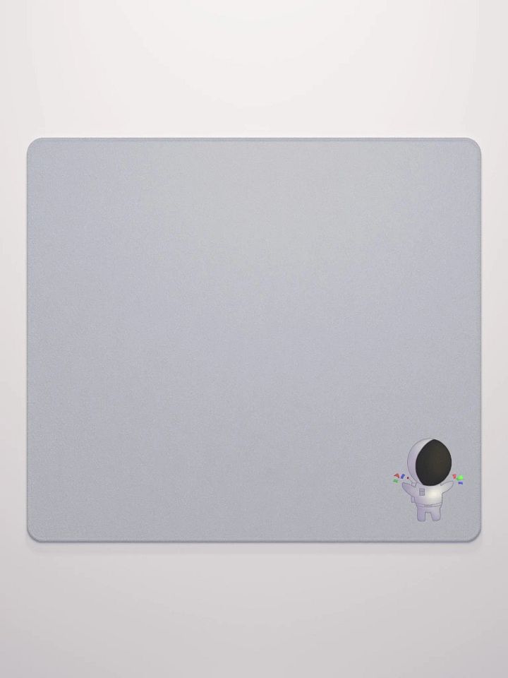 Light grey Gaming Mouse Pad with Chibi SoSillySal Avatar(2 Sizes) product image (2)