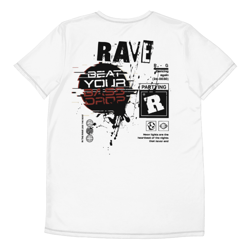 Techno Rave Athletic Tee product image (2)