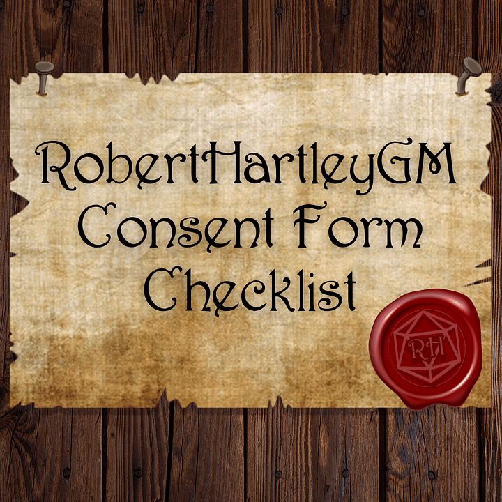 RHGM Consent Form Checklist product image (1)