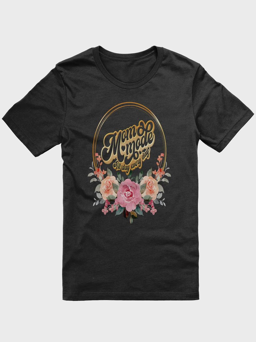 Mothers Day Floral Wreath Mom Mode T-Shirt product image (2)