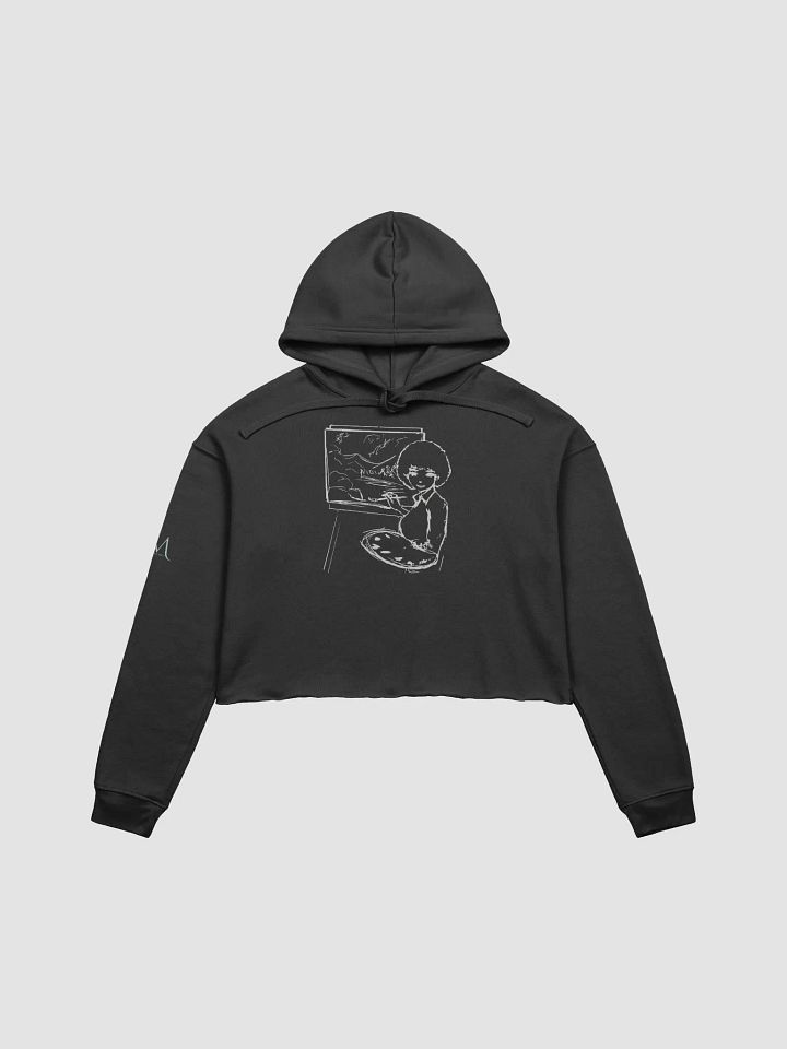 Boob Ross Crop Hoodie product image (1)
