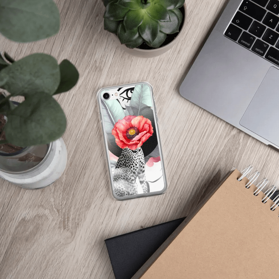 Surreal Leopard Flower iPhone Case product image (331)