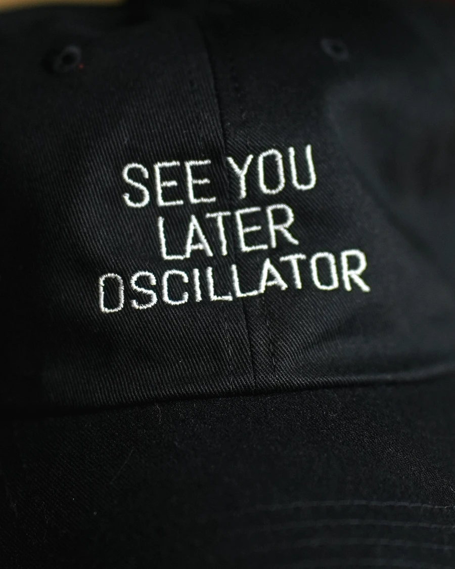 See You Later Oscillator Hat product image (3)