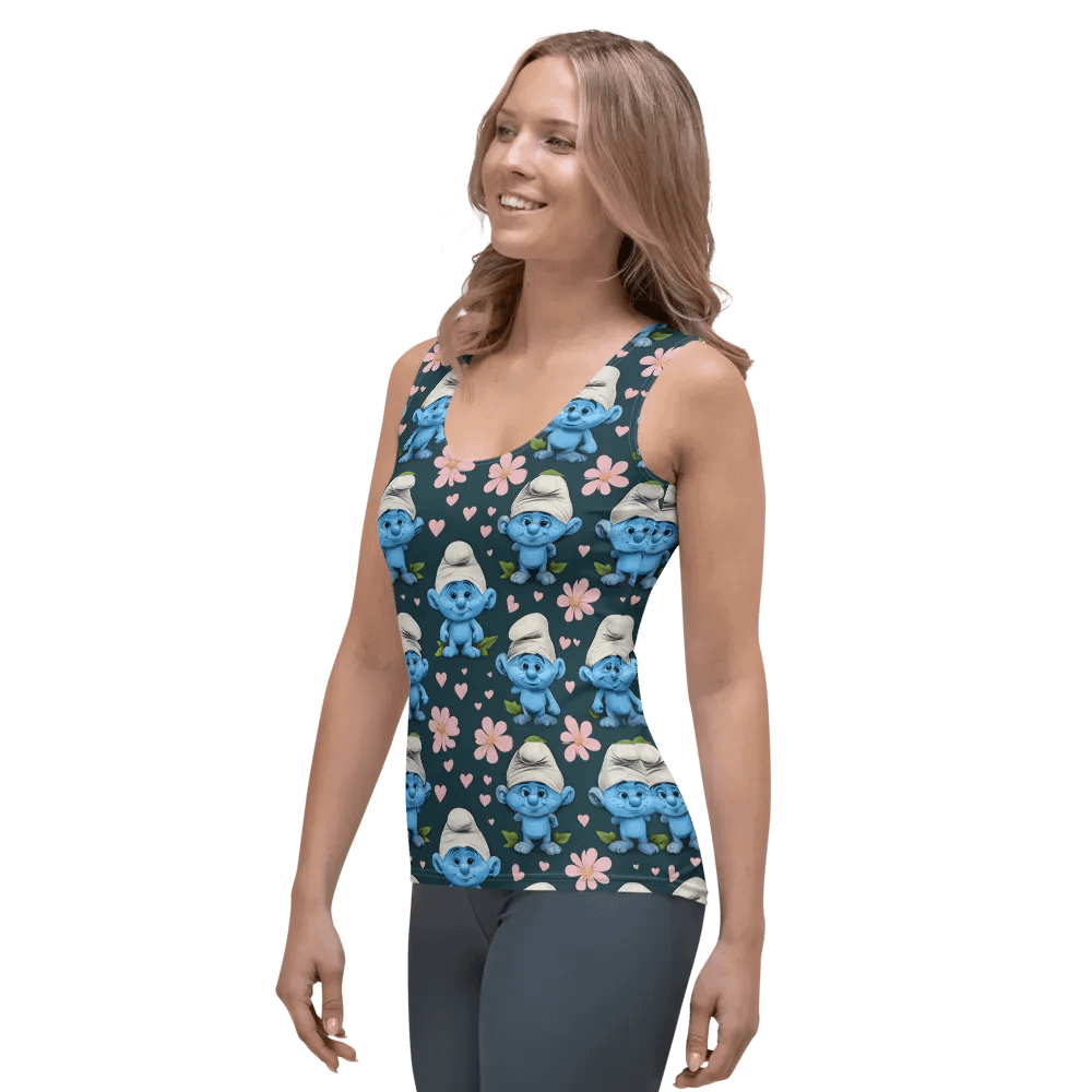 Heartfelt Blue Women's Tank Top product image (3)