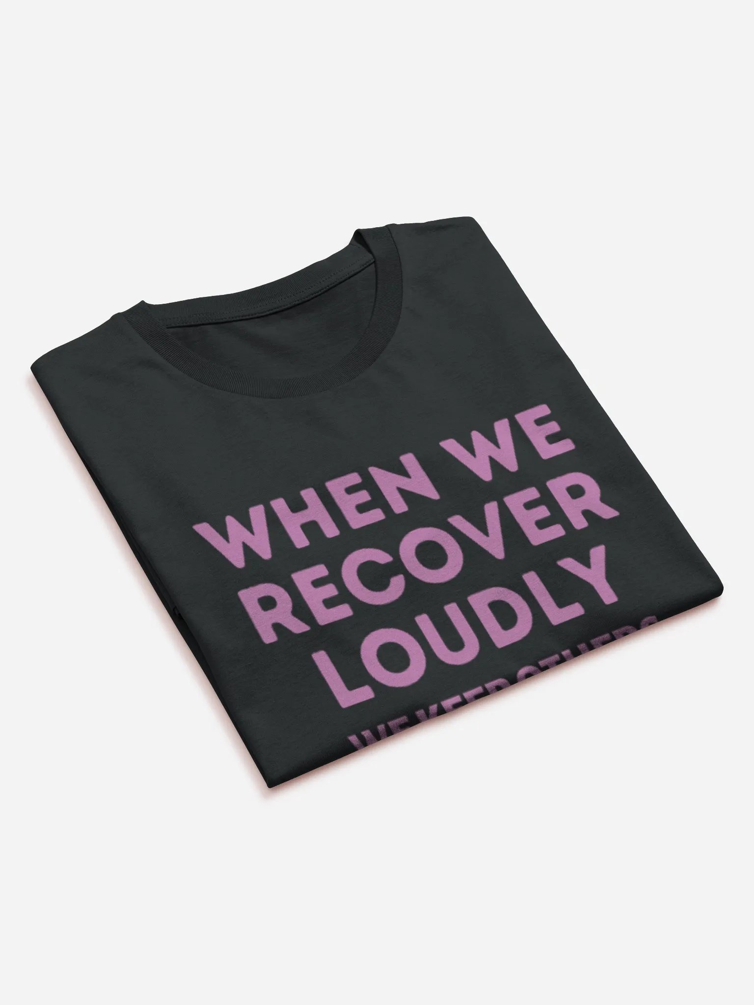 WHEN WE RECOVER LOUDLY... t-shirt dress product image (4)