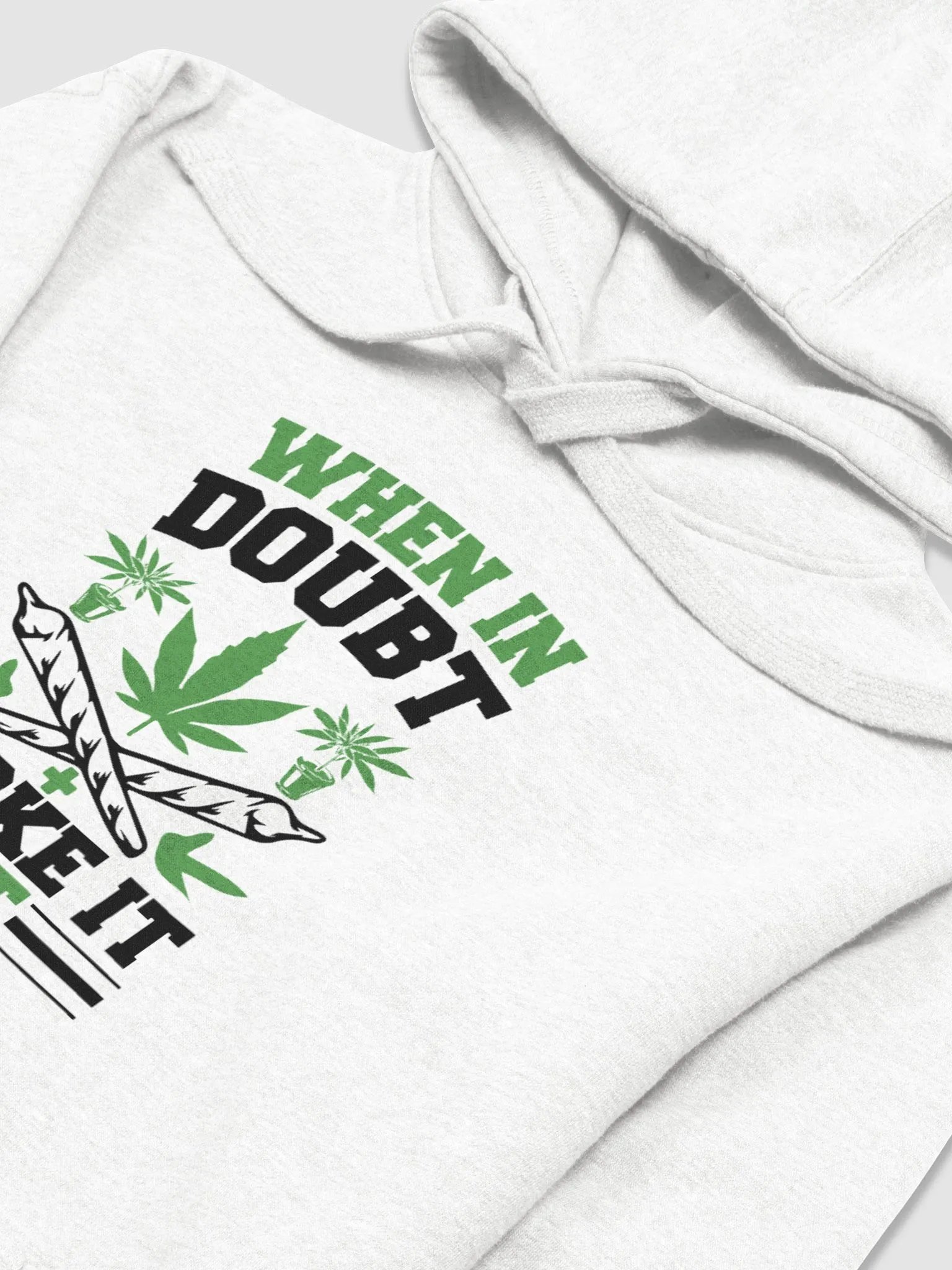 When In Doubt Smoke It Out - Adult Hoodie product image (3)