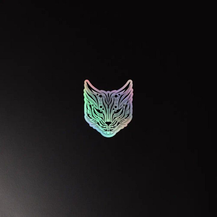 Magic KAT Holographic Sticker product image (4)