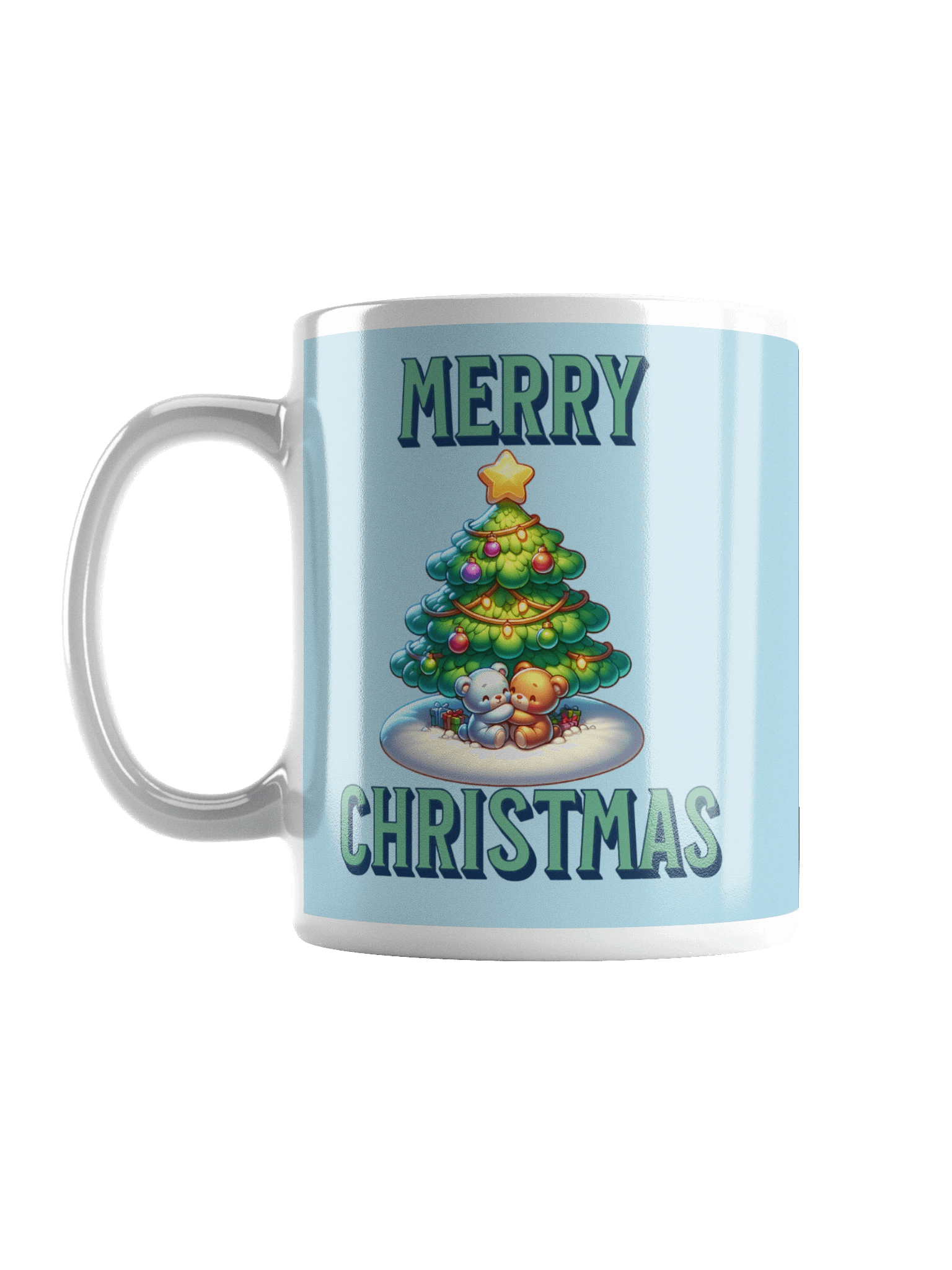 TEDDY BEAR COZY CUDDLE CHRISTMAS MUG product image (2)