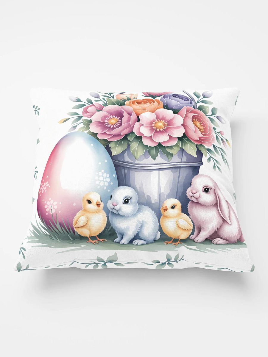 Easter Bunny Christian Faith All-Over Print Pillow product image (3)