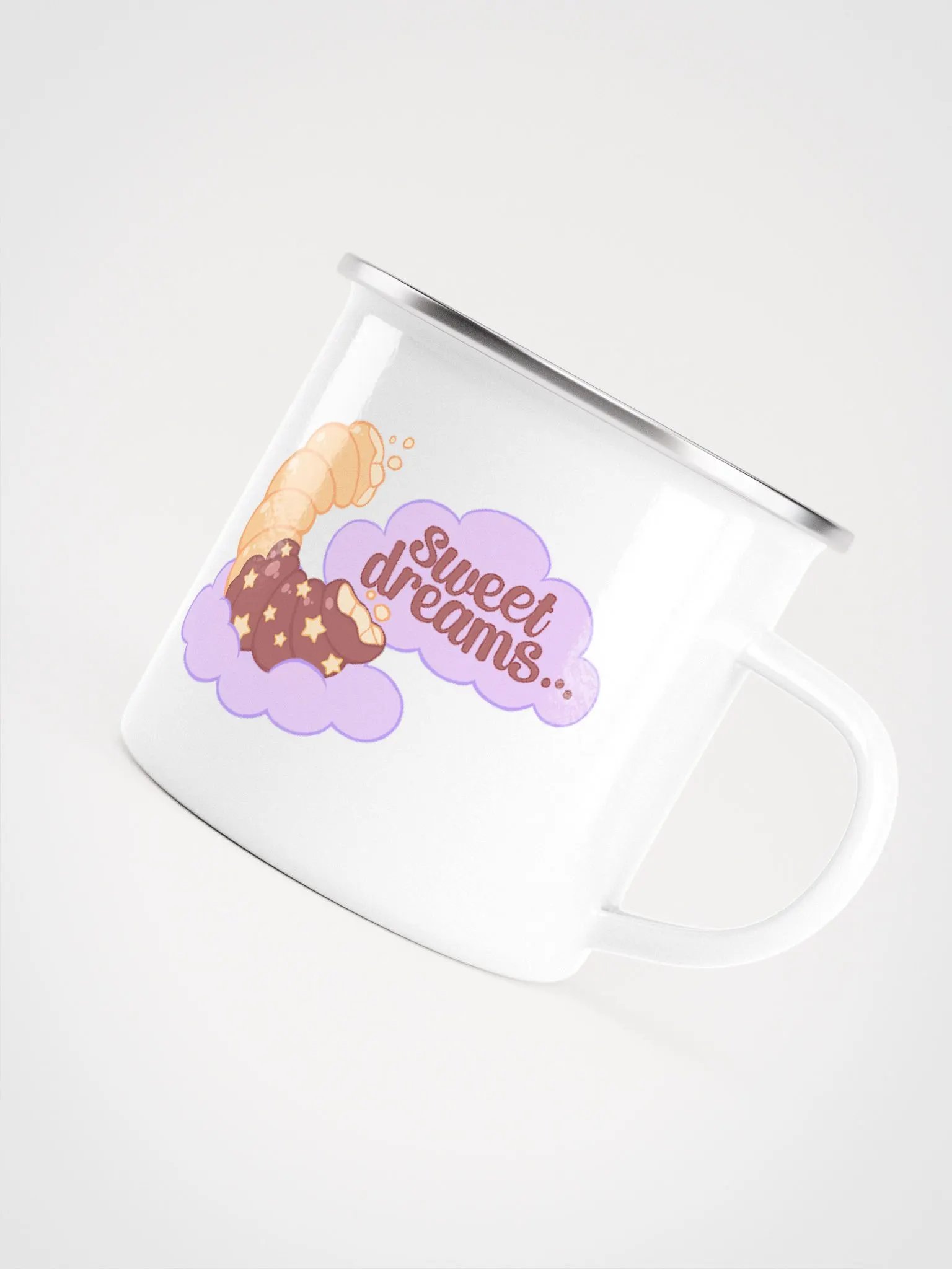 ꒰ ☆ Cinnaminnie's PJs ☆ ꒱ Enamel Mug product image (3)