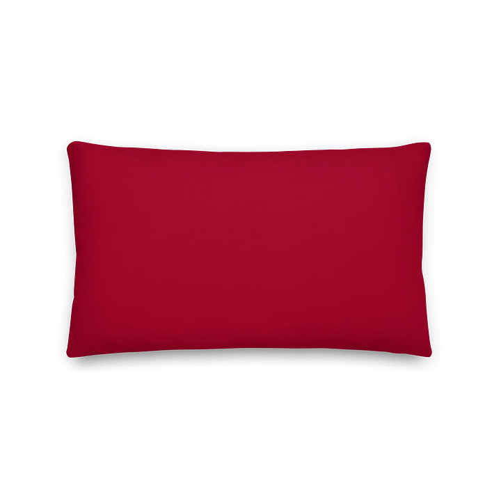 Luxe Red All-Over Decor Pillow product image (2)