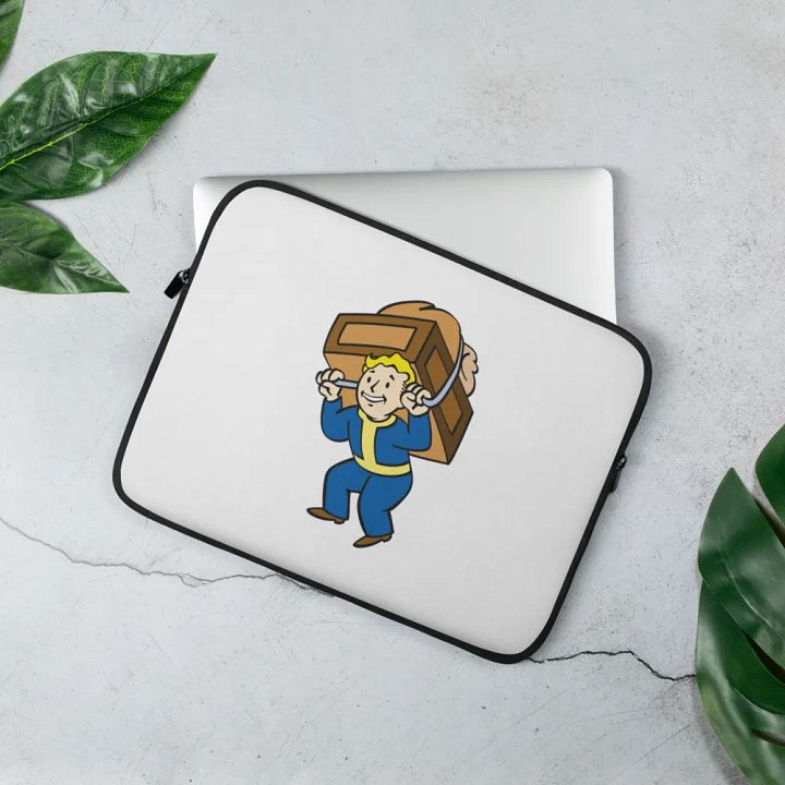 Fallout Strength Vault Boy Notebook/Laptop Bag product image (3)