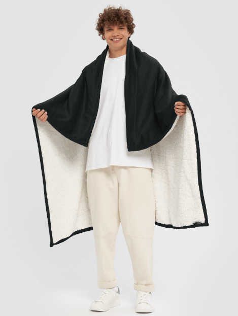 ZERO official - Port Authority Embroidered Premium Sherpa Blanket product image (2)