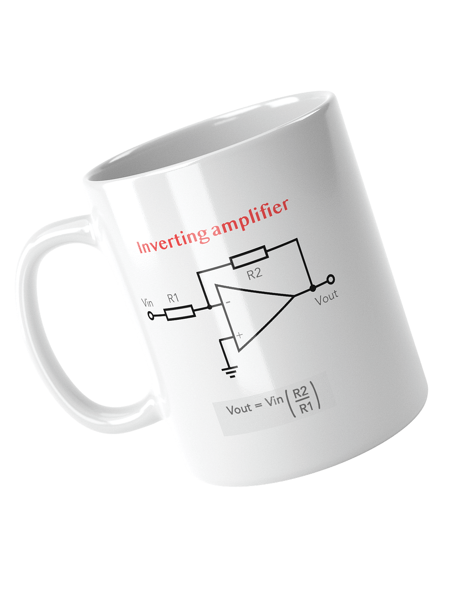 Operational Amplifier (Inverting and non-inverting) Mug product image (3)
