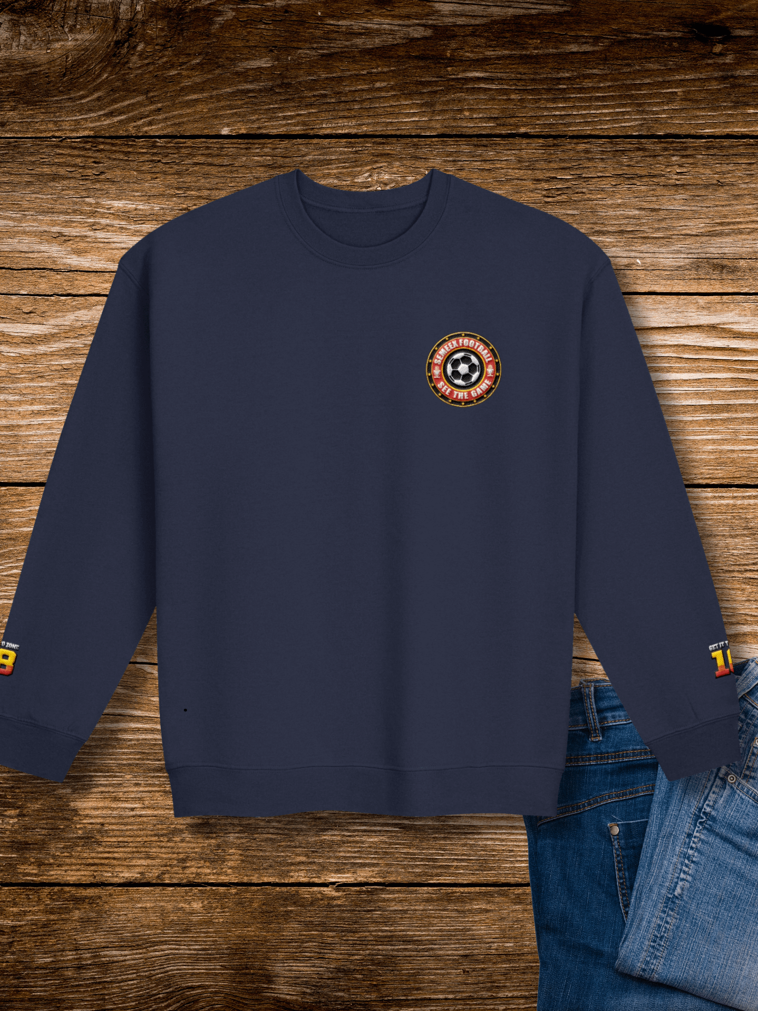 Semeex Football Icon Gildan Classic Crewneck Sweatshirt product image (1)