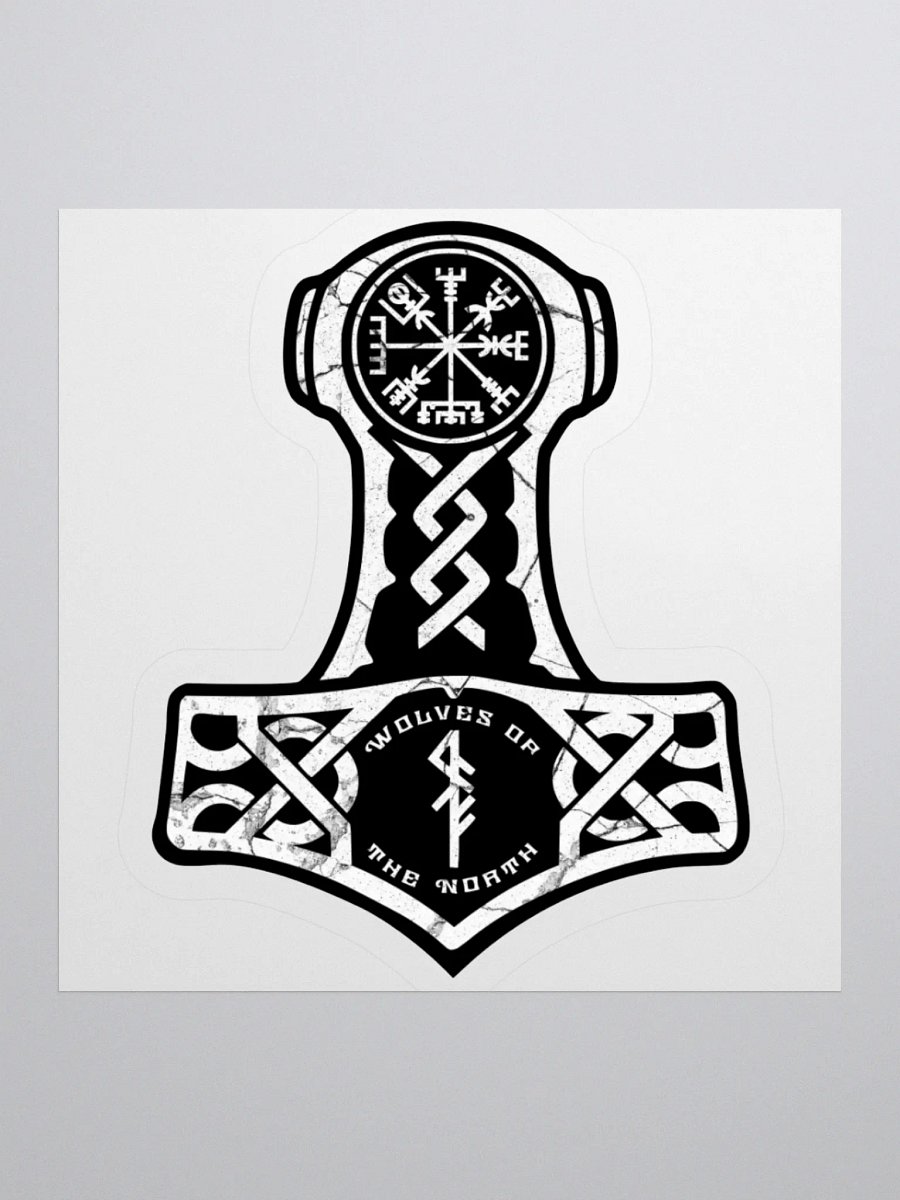 Wolves of the North Mjölnir sticker product image (1)