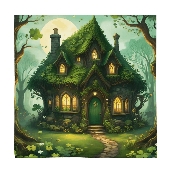 Whimsical Woodland St Patrick’s Day Table Napkins product image (1)