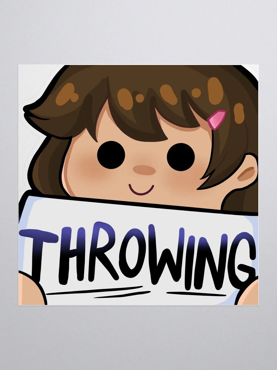 ranneiThrowing Sticker product image (1)