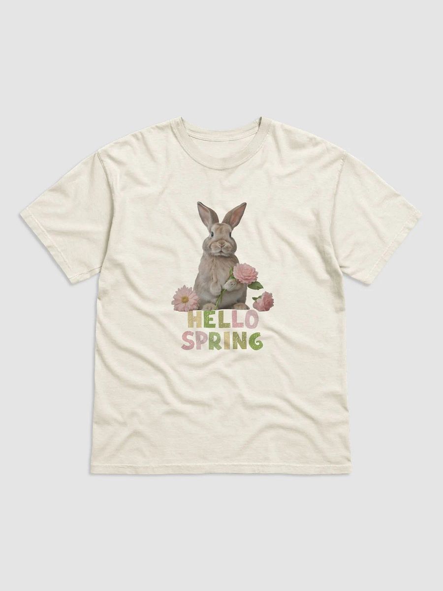 Hello Spring Bunny T-Shirt product image (3)