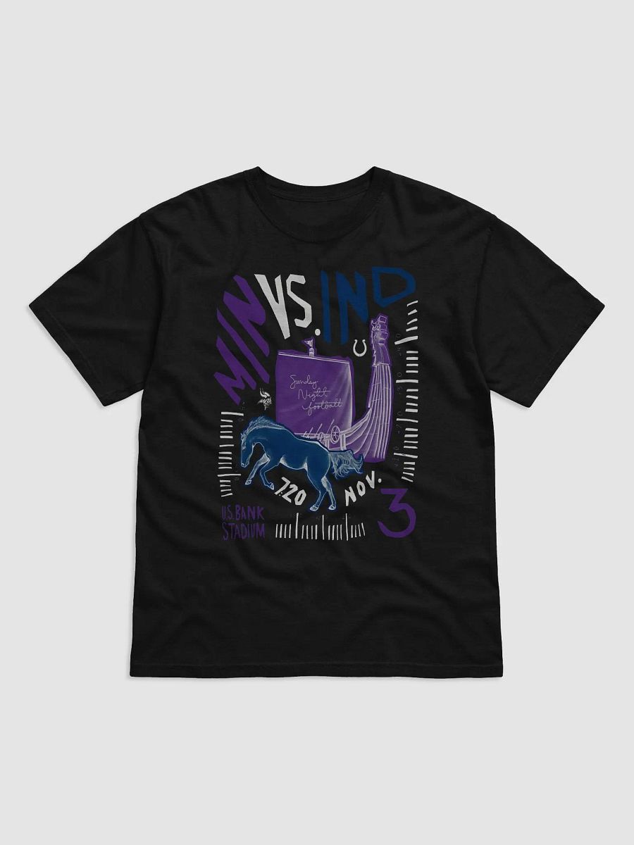 Vikings Vs Colts Nov 3 2024 US Bank Stadium Matchup Shirt product image (2)