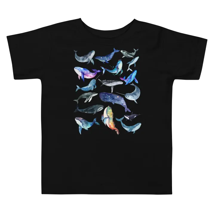 Whale Collage Toddler T-Shirt product image (1)