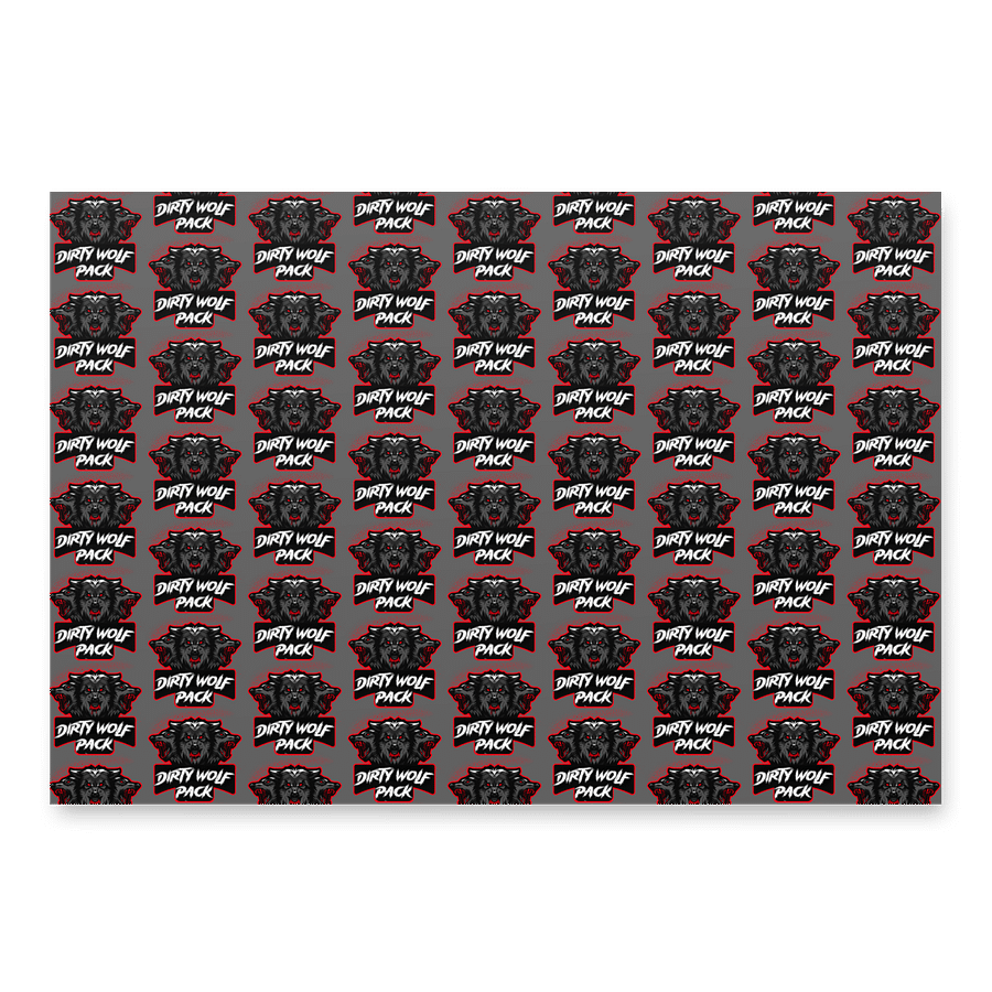Wild Wolf Pack Wrapping Paper Set product image (2)