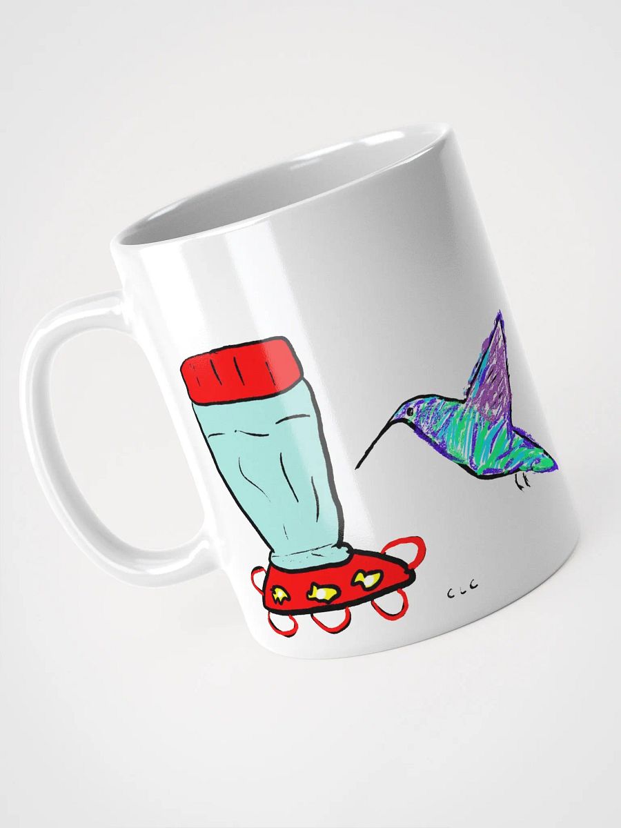 Hummingbird mug - White product image (3)