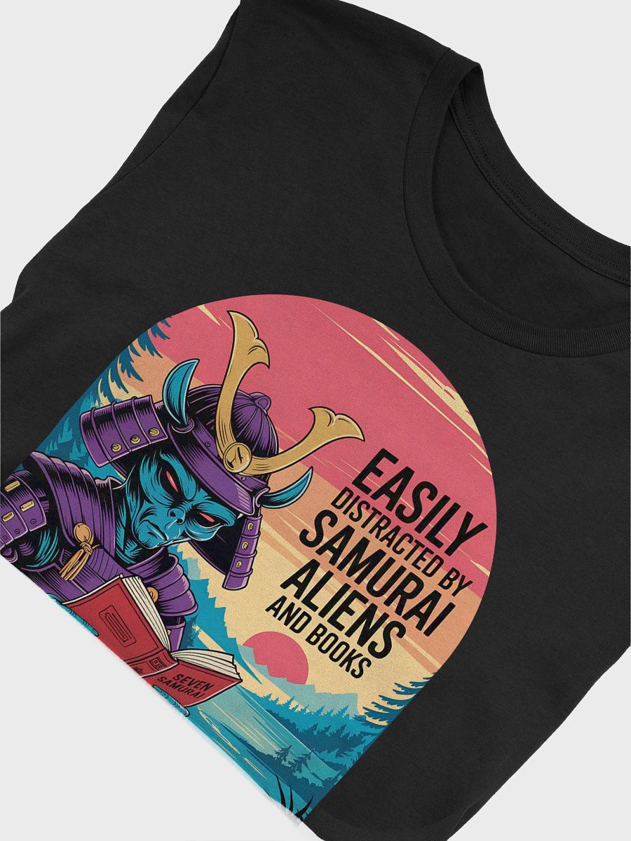 Easily Distracted by Samurai Aliens and Books - Comic Art product image (6)