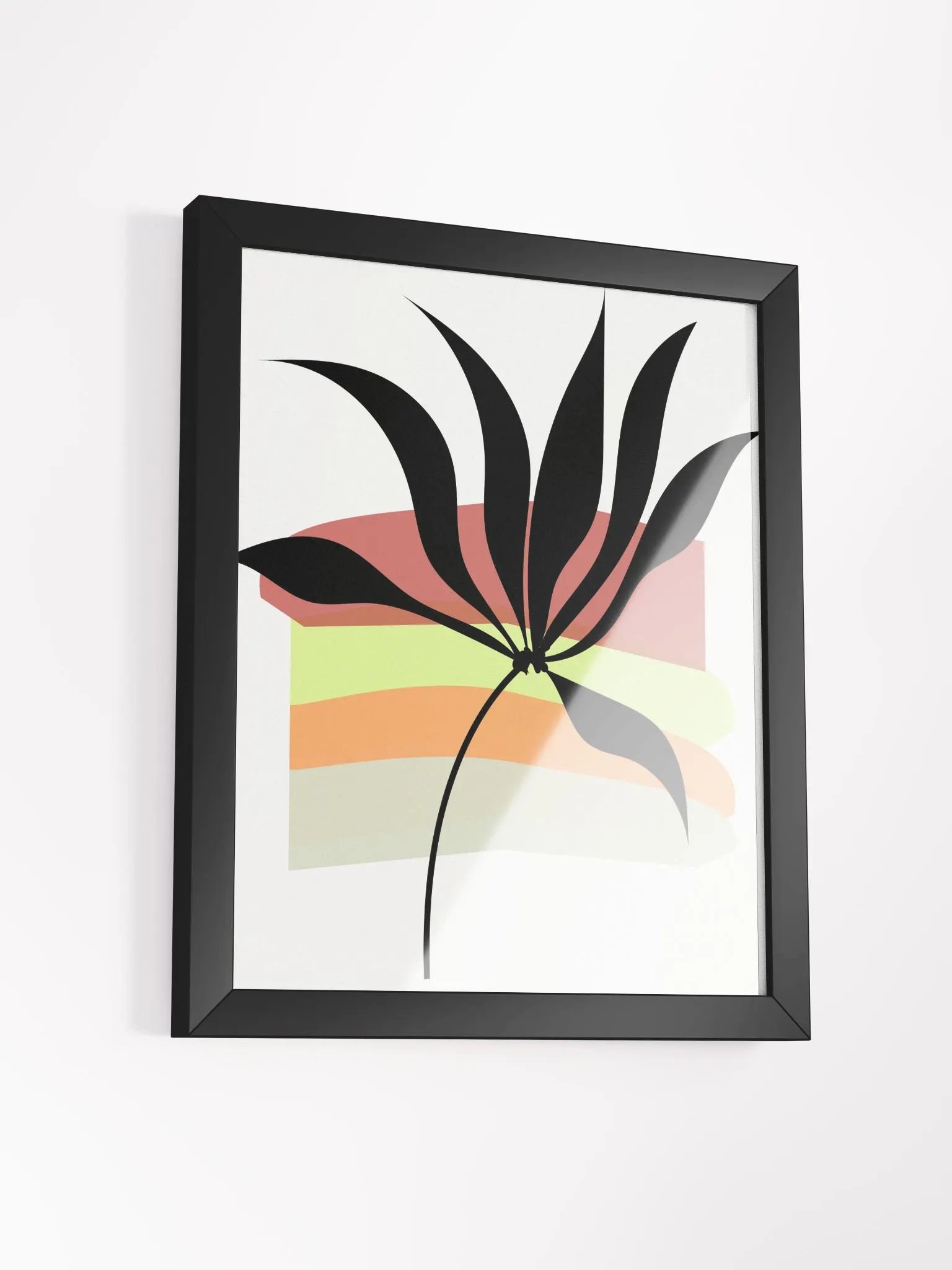 Earthy Silhouette Framed Poster product image (37)