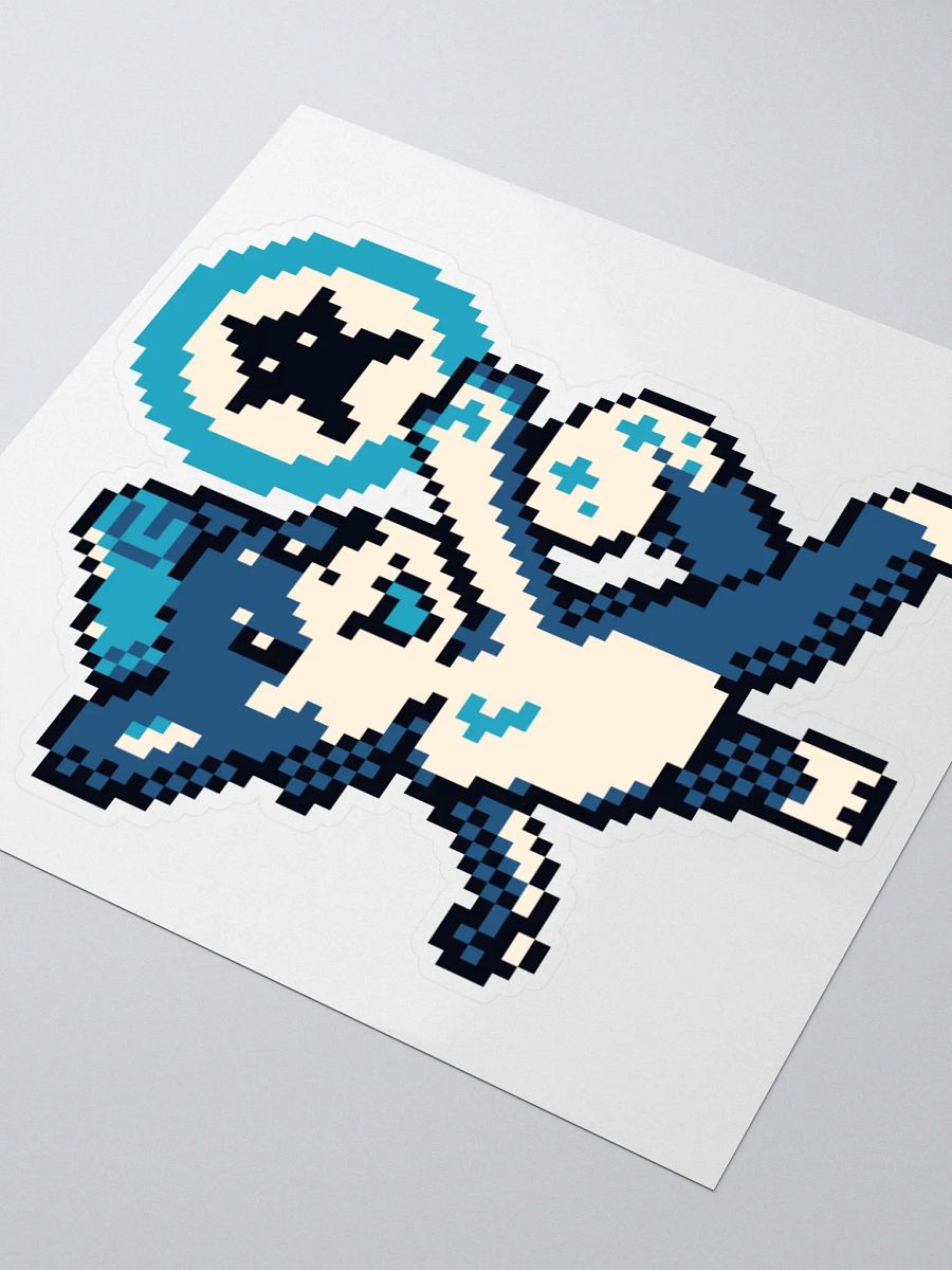 Pixel Shiba Star Sticker product image (3)
