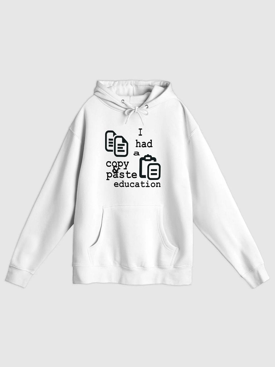 I Had A Copy & Paste Education - Black - Lane Seven Premium Pullover Hoodie product image (1)