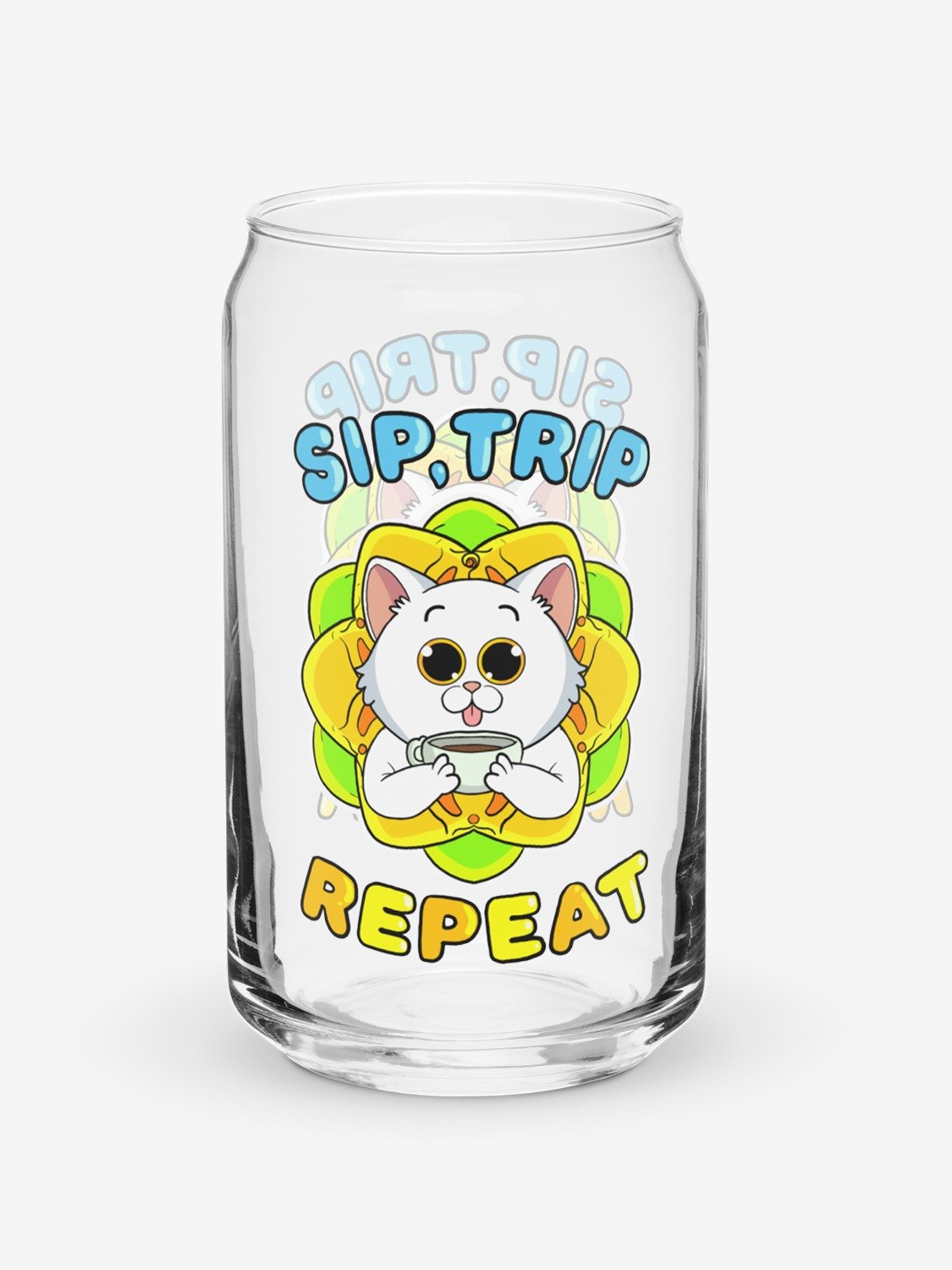Sip, Trip, Repeat - Can Shaped Glass product image (4)