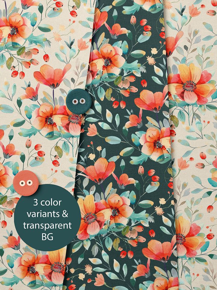 Wildflower - Seamless Pattern product image (2)
