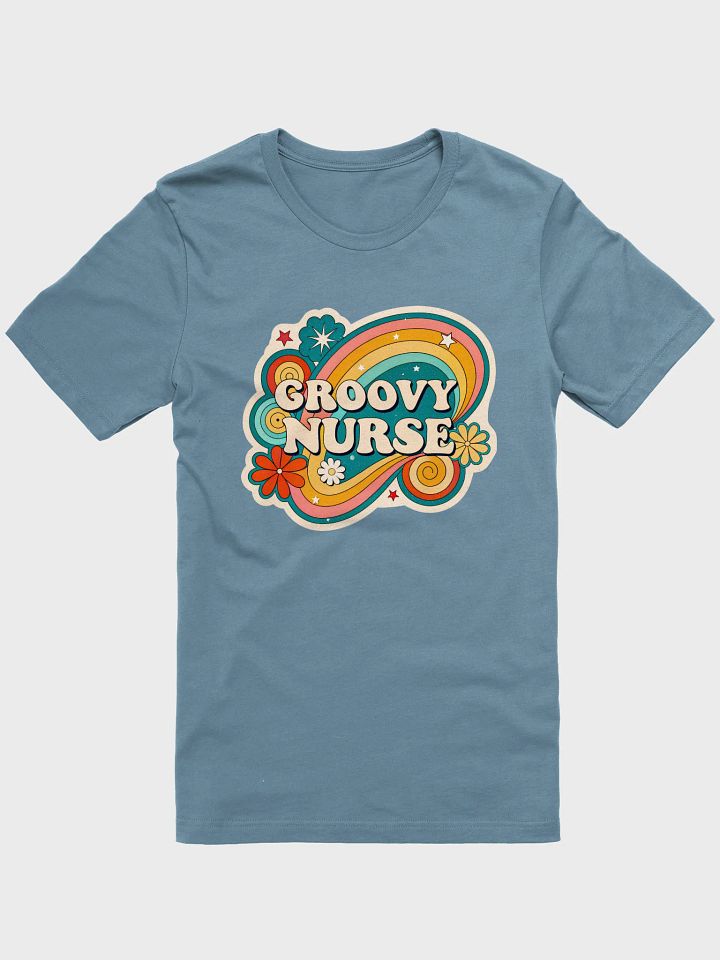 Retro Groovy Nurse T-Shirt product image (4)