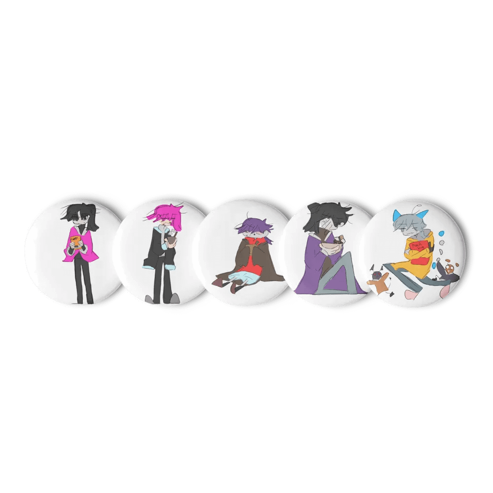 Moon Savers December pin buttons product image (3)