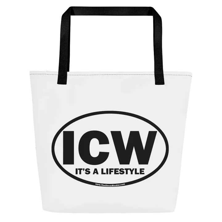 ICW - It's A Lifestyle - Canvas Tote product image (1)