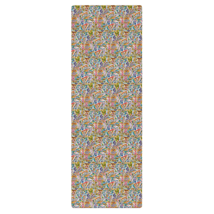 Jugoslovenski inflatorni dinar 1993 (Kolaž/mozaik) Yoga Mat product image (1)