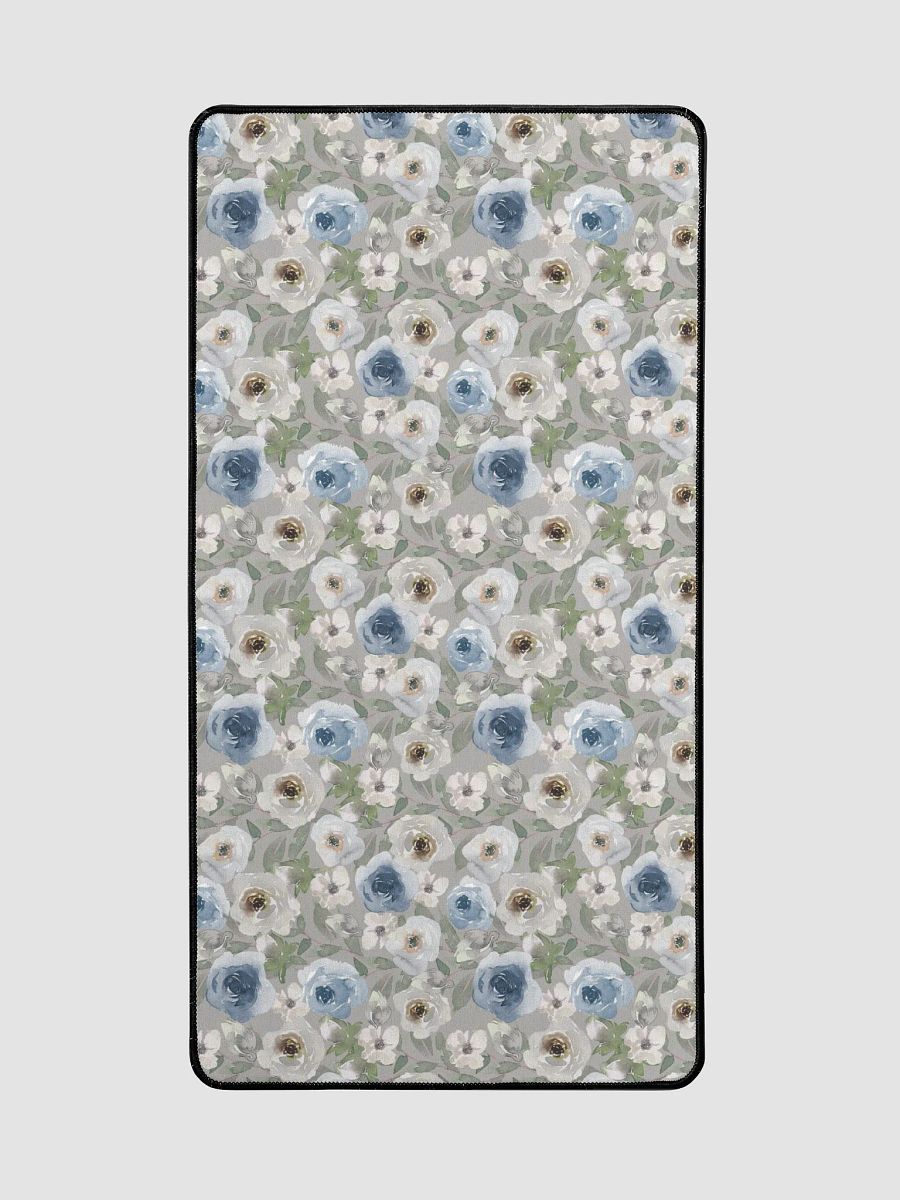 Grey Roses Desk Mat product image (2)
