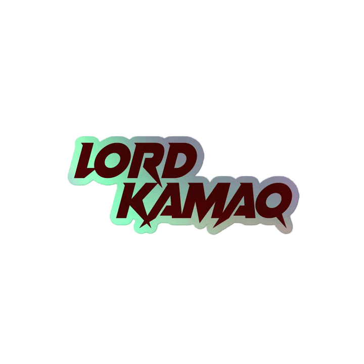 LordKamaq Holographic Sticker – Mark the World product image (2)