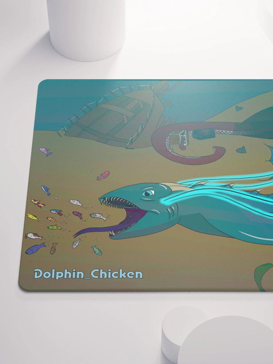 Dolphin's Water Dragon Mouse Pad product image (6)