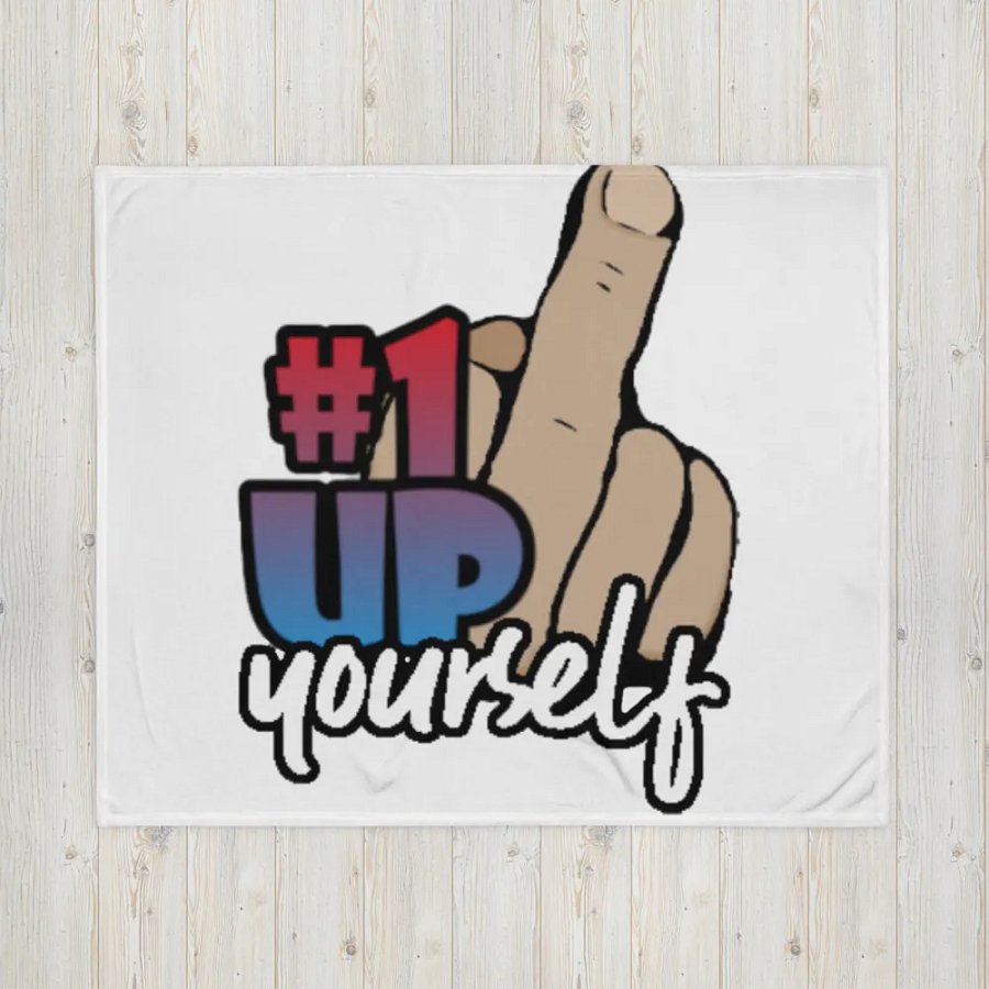 1up yourself throw blanket product image (16)